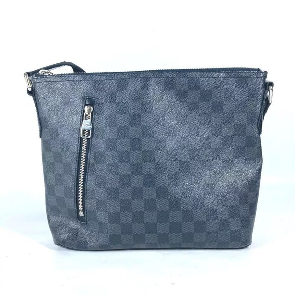 LOUIS VUITTON N41211 Damier Graphite Mick PM Bag Crossbody Shoulder Bag - Picture 1 of 15